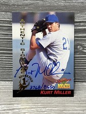 1994 Signature Rookies Baseball Autographs #38 Kurt Miller #3768/8650