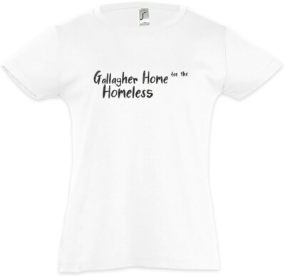 Gallagher Home For The Homless Kids Girls T-Shirt Frank Shameless Symbol Logo