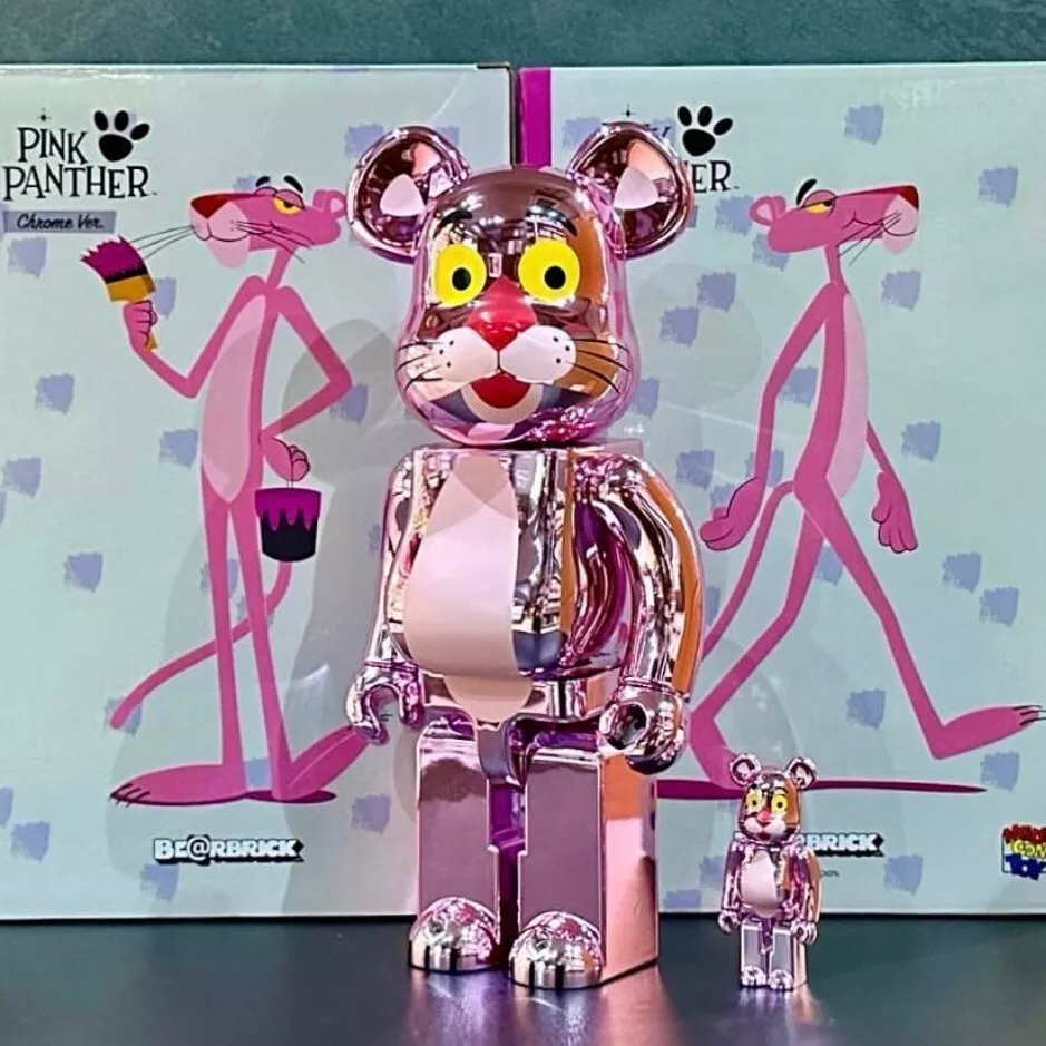 BE@RBRICK PINK PANTHER 100%&400% - フィギュア