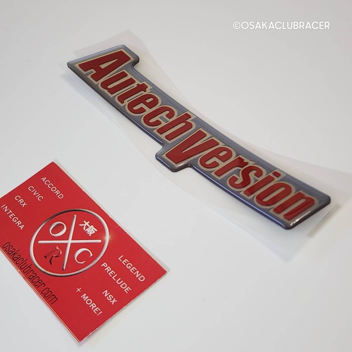Genuine Nissan Emblem Badge AUTECH Version GTR S14 Silvia 84895