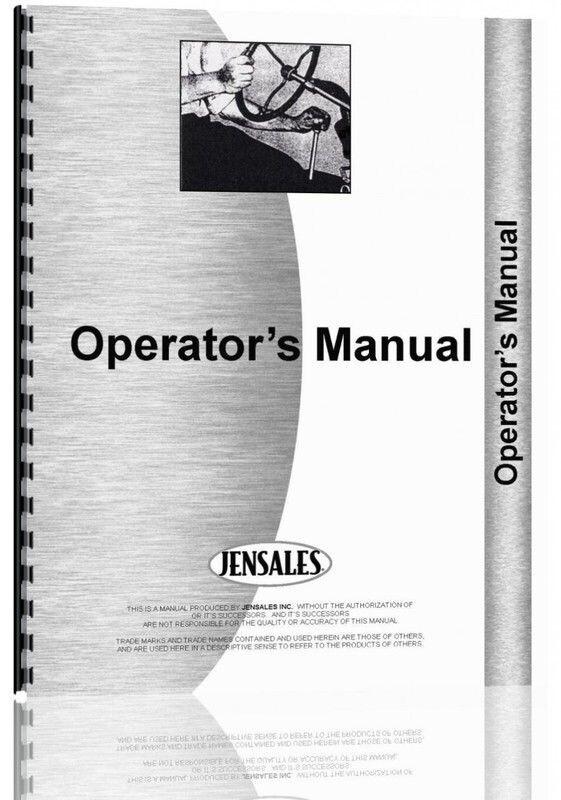 Operators Manual John Deere AT4 AT6 Cultivator OMN97540