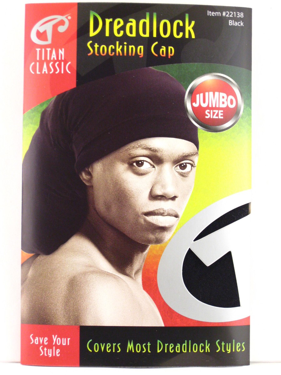 TITAN CLASSIC JUMBO SIZE DREADLOCK STOCKING CAP (22137, 22138) | eBay