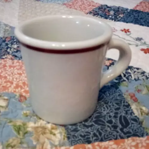 Vintage 1960's Caribe Puerto Rico USA Coffee Cup Heavy Restaurant Ware  Mug EUC