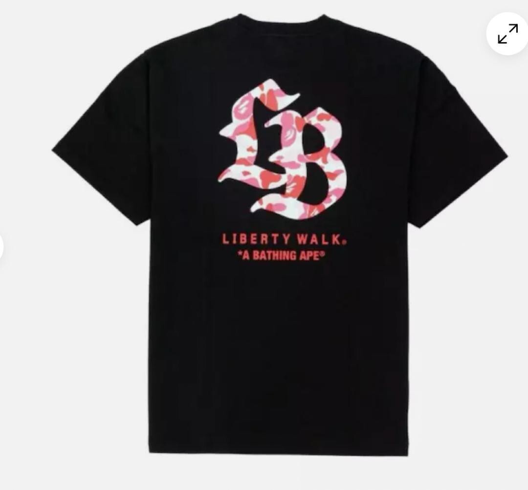 Bape Liberty Walk LBWK tokyo auto salon Tee large L Tshirt