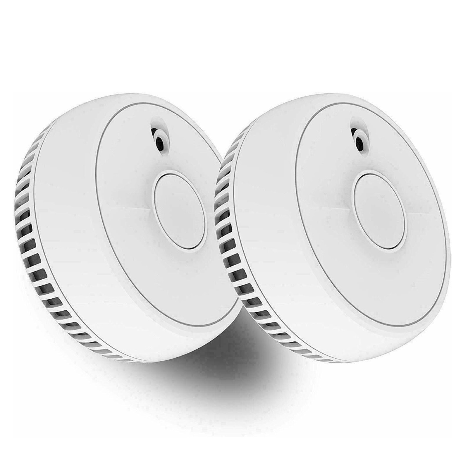 2 x Fire Smoke Detector Alarm Home Gas Sensor Fireangel 2 Pack with ...