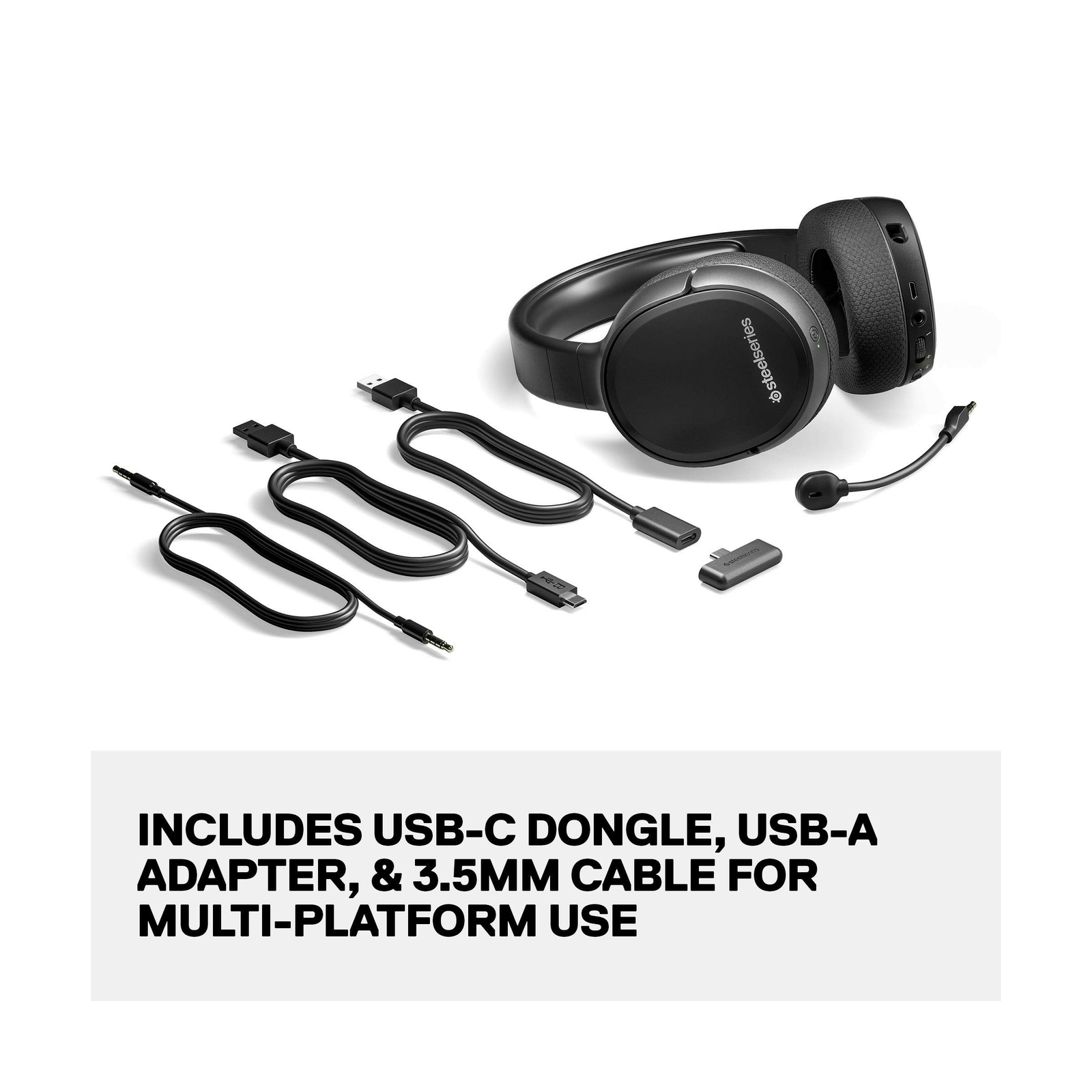 Steelseries Arctis 1 Black Over The Ear Wireless Gaming Headset For Ps4 For Sale Online Ebay