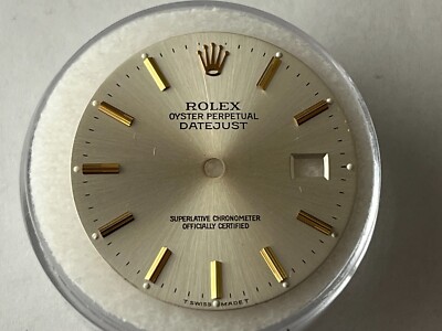 Rolex Factory Original Silver Two Tone Dial for Datejust 16233 116233 16013