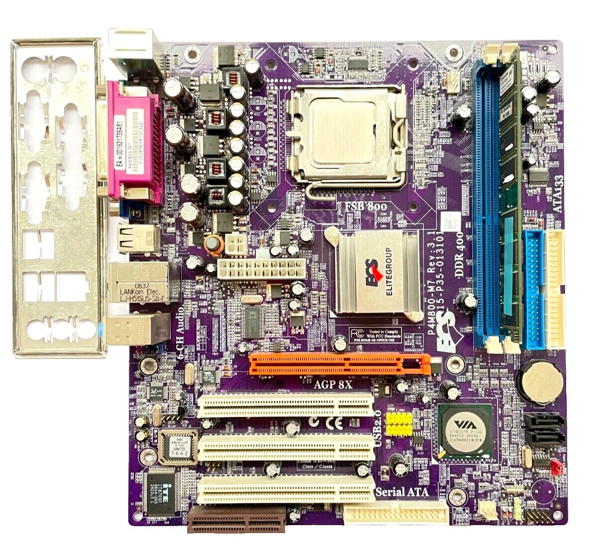 Server Computer Hardware Motherboard Ecs | eBay