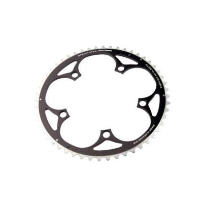 Plateau Vélo Route 130 Mm – 48 Dents – Noir Alizé – Compatible Shimano – Spécialités TA – Neuf