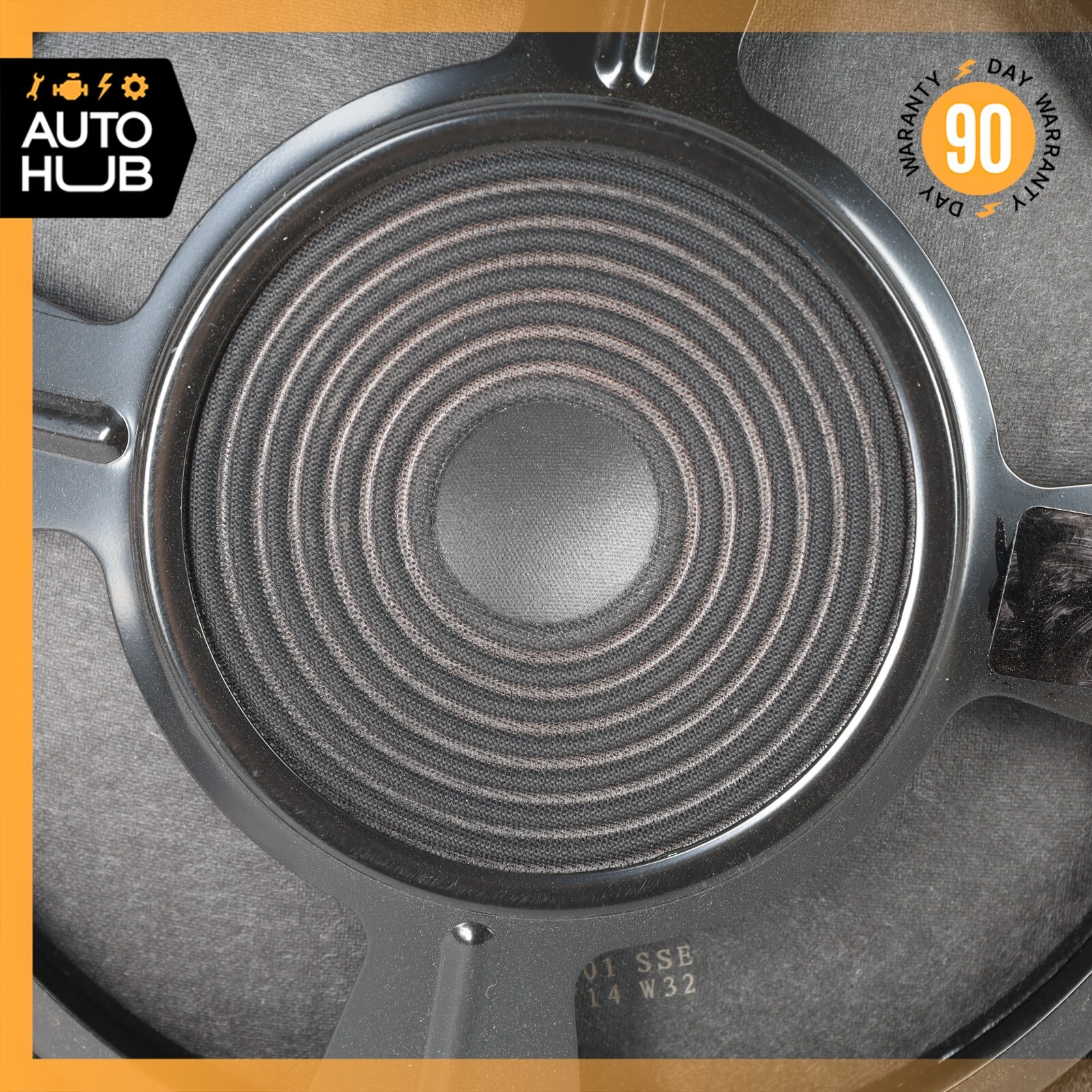 03-19 Maserati GranTurismo Rear Bose Subwoofer Sub Woofer Sound Speaker OEM 61k