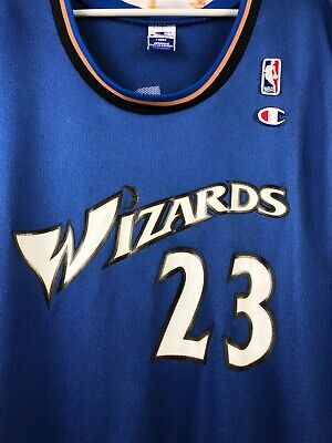 Vintage Champion Michael Jordan Washington Wizards #23 Vintage Champion Michael Jordan Washington Wizards #23