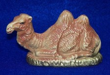 ANTIQUE VINTAGE MID CENTURY CHRISTMAS NATIVITY MANGER CELLULOID CAMEL FIGURINE