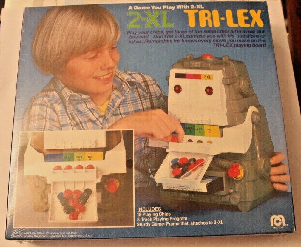 NOS VINTAGE 1978 MEGO 2-XL Our 35% OFF shop most popular TALKING NEW UNUSED TRI-LEX ROBOT GAME