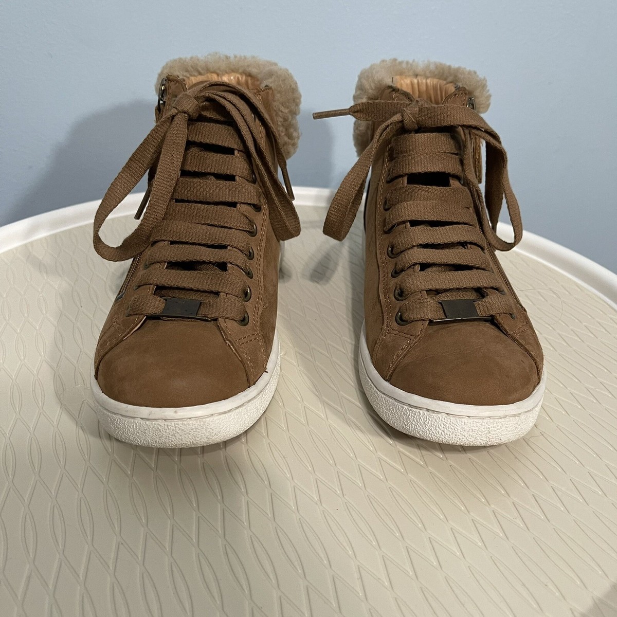 靴 UGG CLASSIC LACE MOCCASIN 7/L Chestnut UGG MEN KIRKSON CHESTNUT LEATHER WATERPROOF LACE UP Boot US
