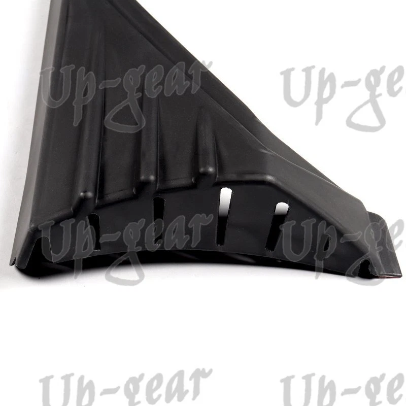 Universal Sin Pintar Negro 30.6" x 9.5" Tipo MP Falda Lateral Divisor Ala Foto 2 de 4