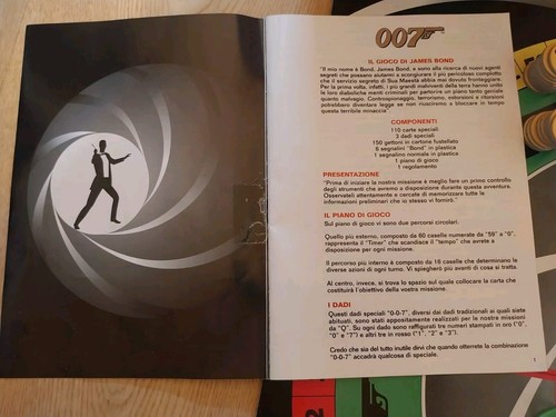 Il Gioco Di JAMES BOND 007 EG 1997, Gioco Da Tavolo Vintage - Foto 6 di 6