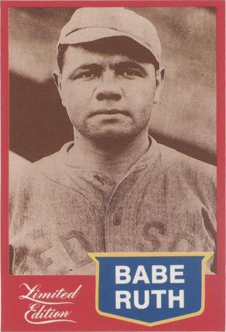 1989 CMC Babe Ruth Limited Edition - Babe Ruth #2 Red Border for sale ...