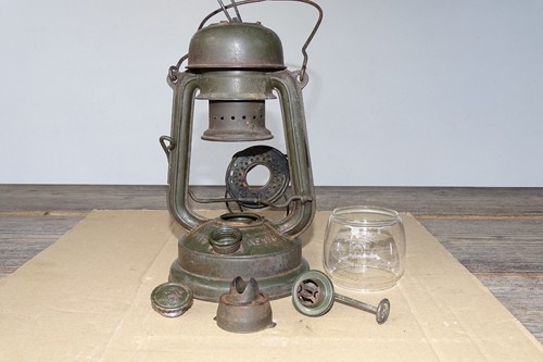 FEUERHAND 176 WW2 testa di fungo Wehrmacht lanterna d'assalto superbaby vetro scozzese Jena - Foto 2 di 16