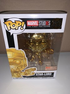star lord funko pop gold