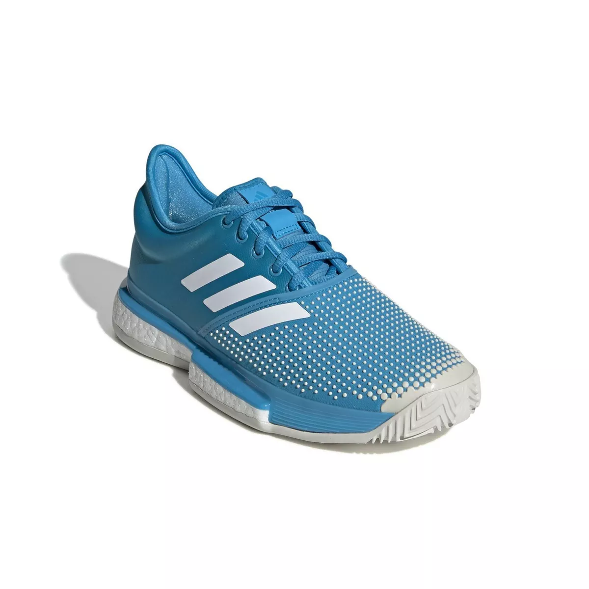 WOMEN&#039;S adidas SoleCourt Tennis Shock Cyan G26302 | eBay