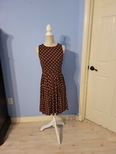 JM Collection Size 4 Dress Womens Multicolored Sleeveless  Fit & Flare 