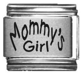 Clearly Charming Mommy's Girl Laser Italian Charm
