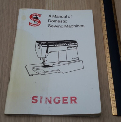 Vintage ein Handbuch der Hausnähmaschine für Singer Nähmaschine