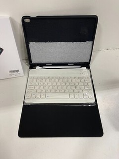 Kenke iPad Air 3 10.5" Bluetooth Keyboard Case With Pencil Holder Black