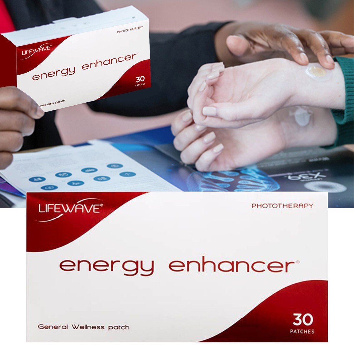 LIFEWAVE energy enhancer 30パッチ LifeWave Energy Enhancer Patch - 30 Patches | eBay