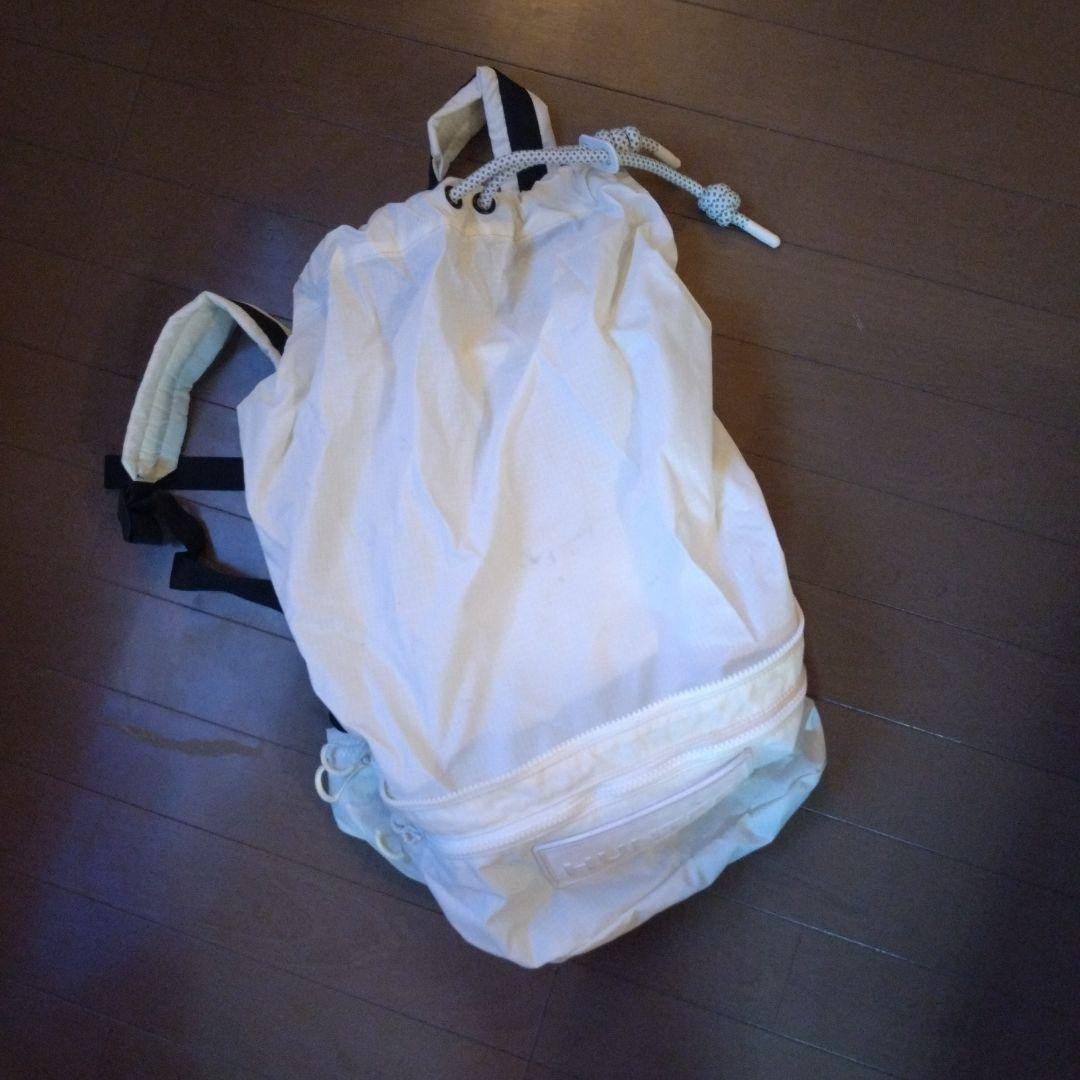 HUNTER white drawstring backpack Japan - image 1