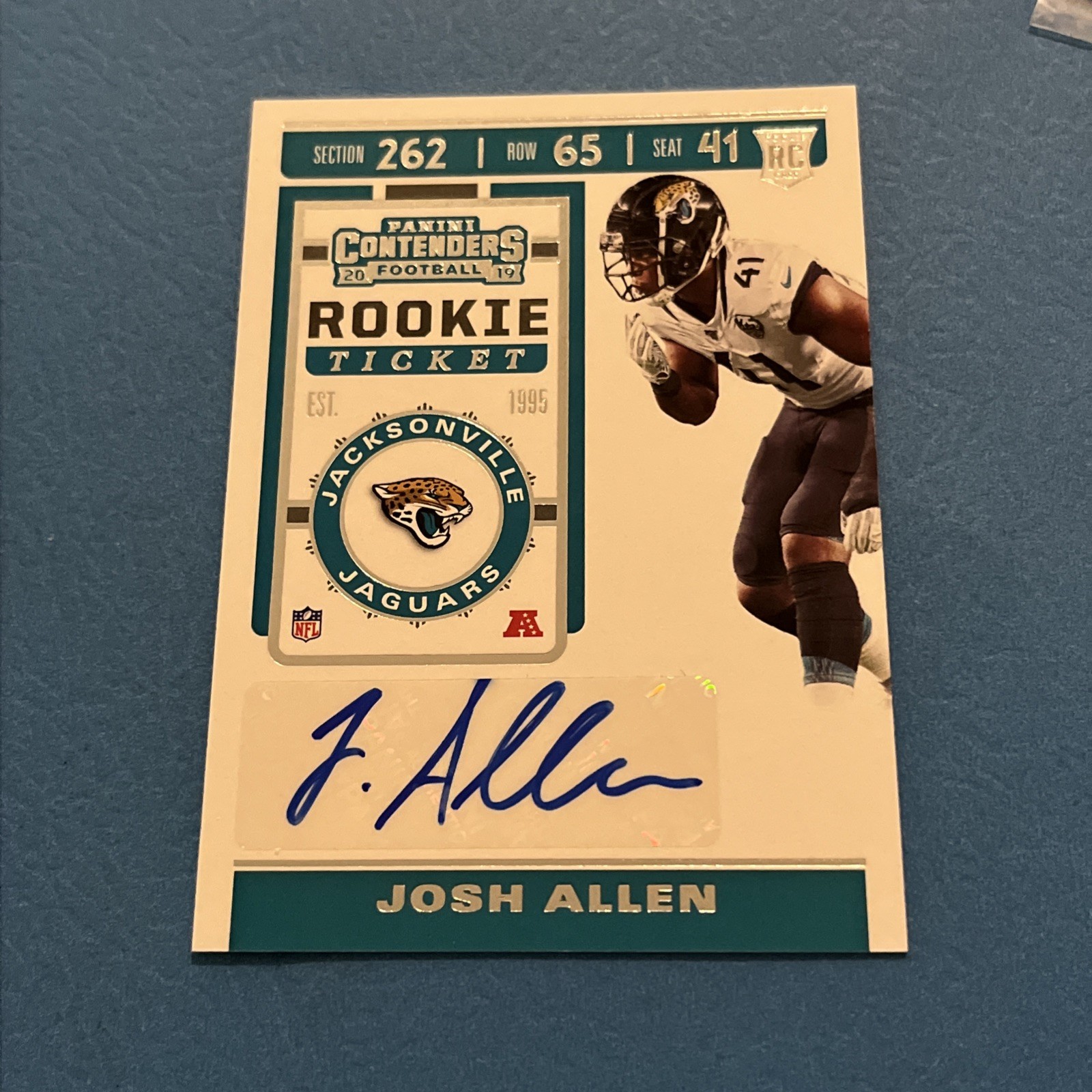 Josh Allen Panini Contenders #179 Autograph