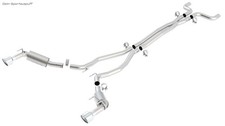 Borla ATAK Sportauspuffanlage Chevrolet Camaro Coupe Cabrio V8 2010-13 je 114mm