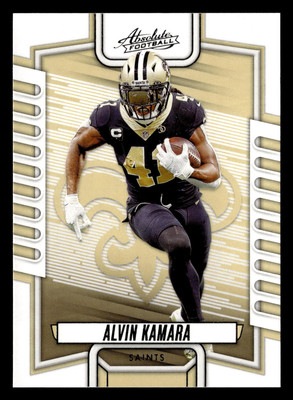Alvin Kamara 2023 Panini Absolute #47 New Orleans Saints NFL FOOTBALL