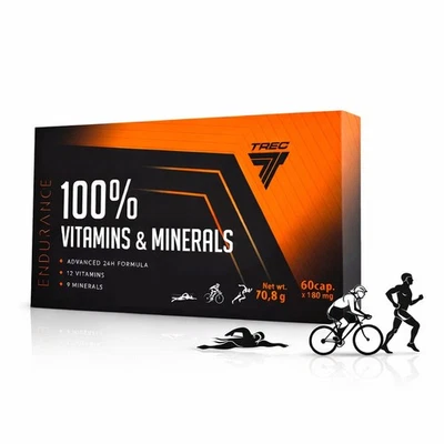 100% VITAMINS & MINERALS – 60 Kapseln Für Ihre tägliche Rundum-Nährstoffversorgu - Bild 1 von 4