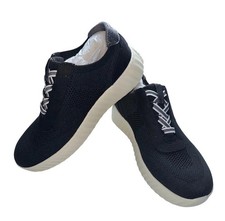 Bzees for LifeStride Wanderer Black Wide Width Slip On Sneakers Women's 9.5M