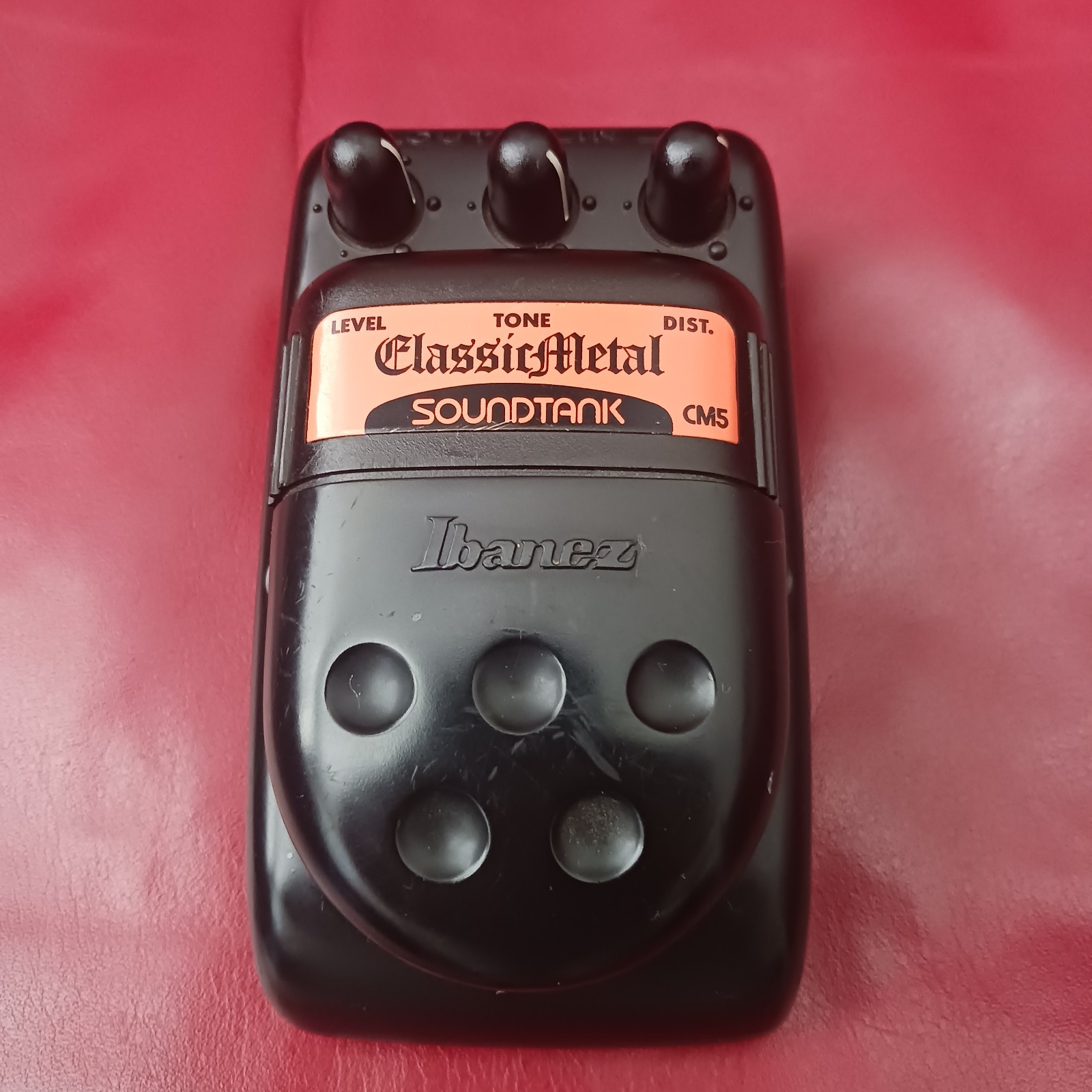 Ibanez CM5 Soundtank Classic Metal Distortion Guitar Effect Pedal