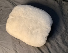 Vintage Faux Fur Ladies Muff Purse Hand Warmer Fancy Formal Dress Muffler 8x9