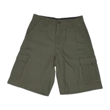 NWT  NWOT Boy Scout Youth Green Canvas Cargo Shorts Multiple Sizes