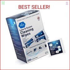 MED PRIDE Anti-Fog Lens and Screen Cleaning Wipes for Eyeglasses, Touch Screens,