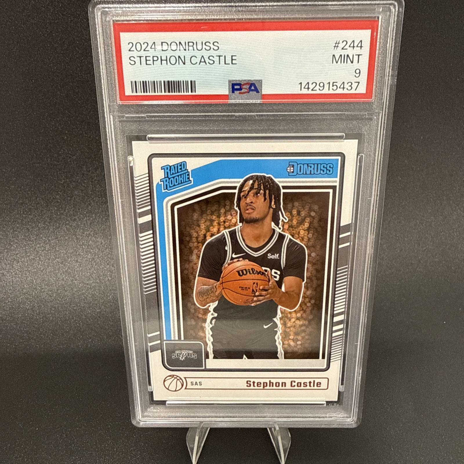 2024-25 Panini Donruss - Rated Rookie Stephon Castle #244 (RC)