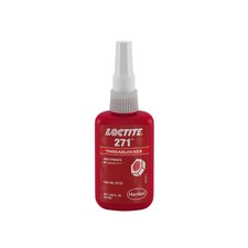 135381 Loctite Threadlocker,  271, High Strength, Red, 50 ml bottle Loctite