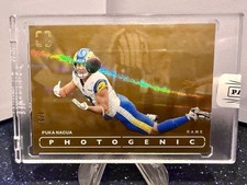 2024 Panini Photogenic Football Puka Nacua 1/5 Gold SSP Rams