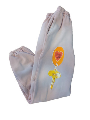 BOYS LIE Ombre '' Key to my heart''  Joggers Sweatpants size Small