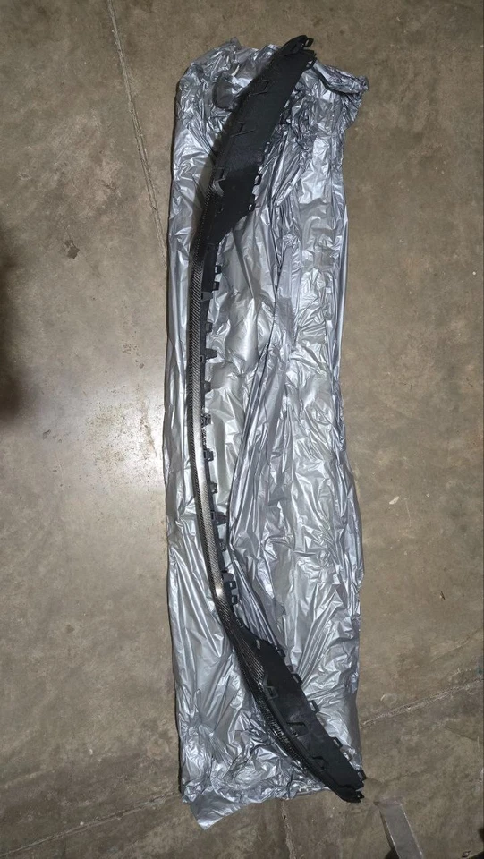 Carbon Fiber Front Bumper Canards Trims for Mercedes W222 S63 S65 AMG 2018–2020  - Image 2 of 4