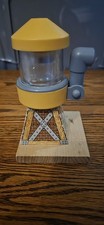 Thomas Train Wooden Railway Sodor Yellow WATER TOWER 2003 Track Accessory