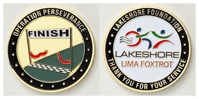 Lakeshore Foundation Operation Perseverance Challenge Coin 2#10