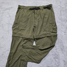 Boy Scouts Of America Convertible Cargo Pants XL Zip Off Shorts Outdoor Green