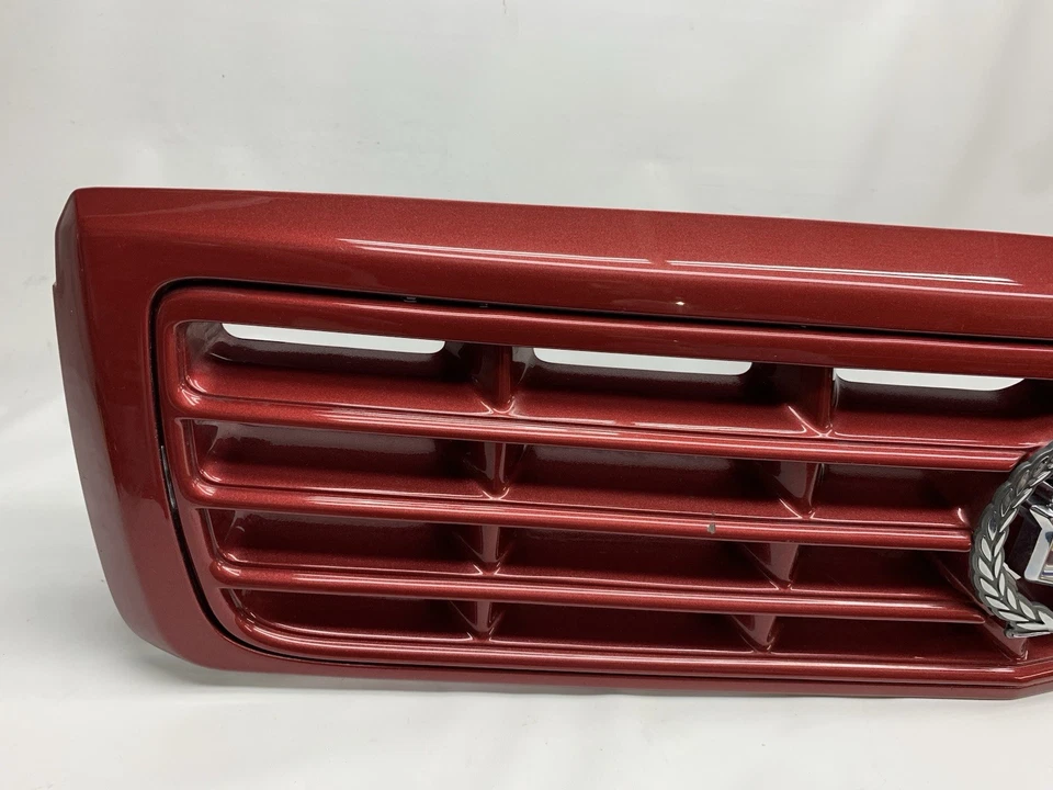Cadillac Eldorado 1995-2002 OEM ETC conjunto de parrilla delantera capa de tinte rojo metálico Foto 4 de 4