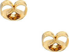 PATIKIL 2 Pcs Earring Backs, 14K Gold Locking Backs Replacements 