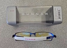 Gunnar PPK Cobalt Snow Amber Gammer glasses